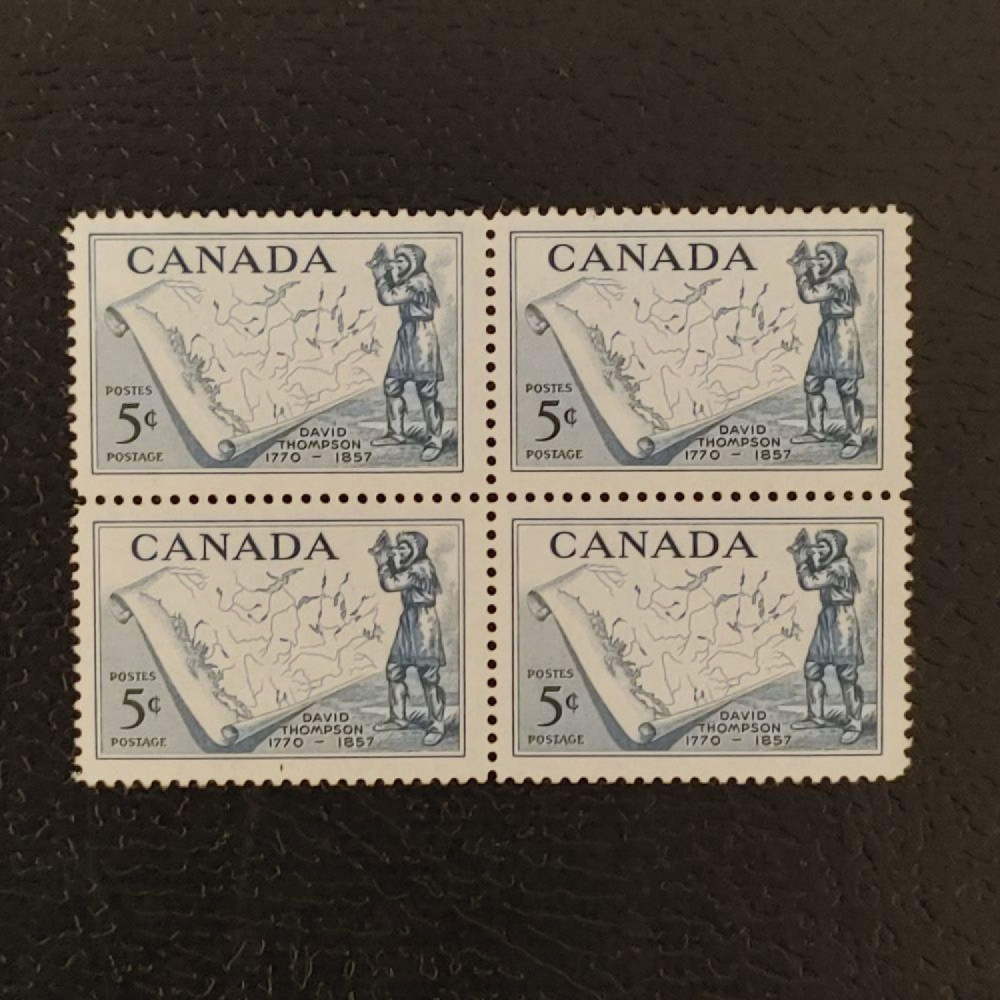 Block of four Canada, Mi.317 (SG 496), MNH Block of four Canada, Mi.317 (SG 496), MNH