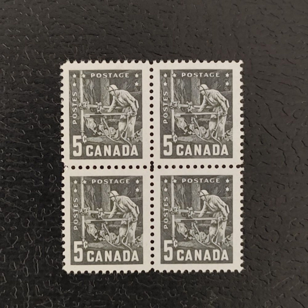 Block of four Canada, Mi.320 (SG 499), MNH Block of four Canada, Mi.320 (SG 499), MNH