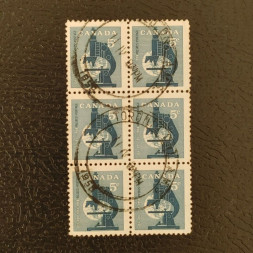 Víceblok Kanada, Mi.323 (SG 502)#