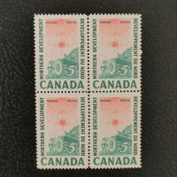 Block of four Canada, Mi.338 (SG 517), MNH Block of four Canada, Mi.338 (SG 517), MNH