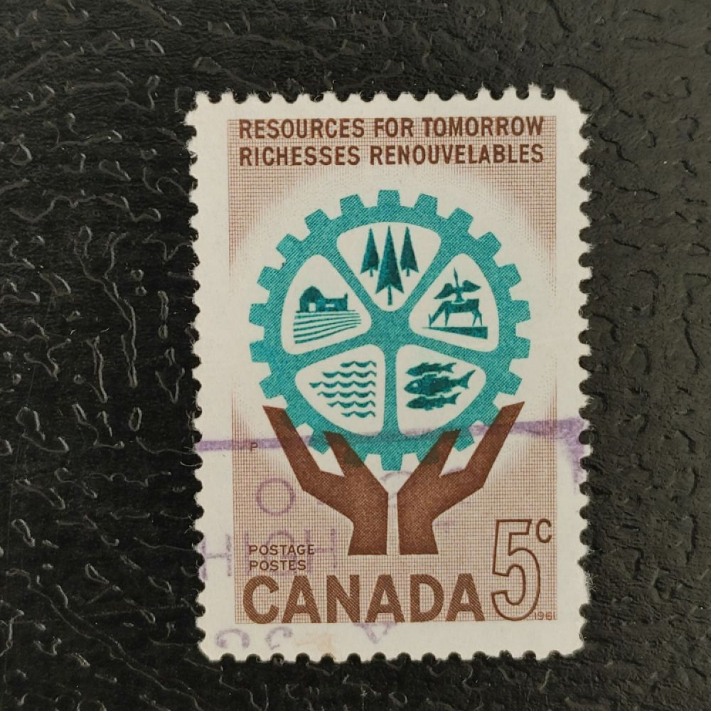 Stamp Canada, Mi.342 (SG 521), Used # Stamp Canada, Mi.342 (SG 521), Used #