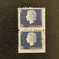 Block of 2 Canada, Mi.352Ax (SG 531), Used #