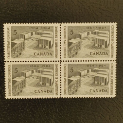 Čtyřblok Kanada, Mi.376 (SG 557)** Čtyřblok Kanada, Mi.376 (SG 557)**