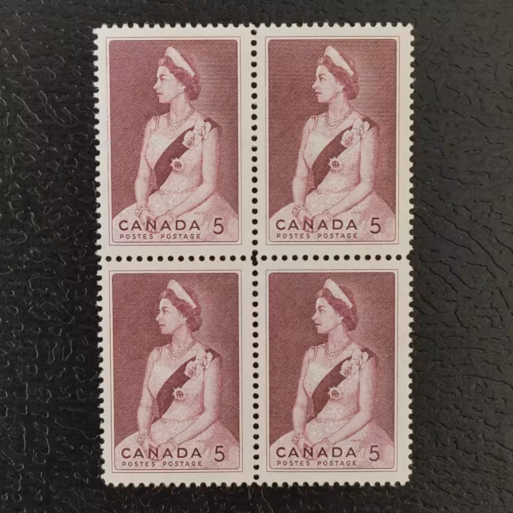 Čtyřblok Kanada, Mi.378 (SG 559)**