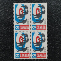 Block of four Canada, Mi.432 (SG 632), MNH