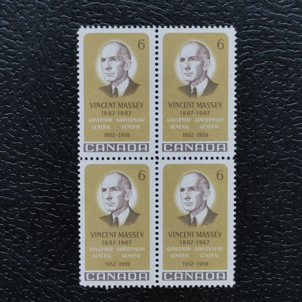 Čtyřblok Kanada, Mi.433 (SG 633)** Čtyřblok Kanada, Mi.433 (SG 633)**