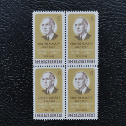 Čtyřblok Kanada, Mi.433 (SG 633)**