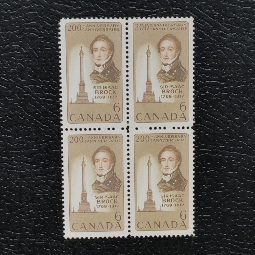 Block of four Canada, Mi.443 (SG 643), MNH Block of four Canada, Mi.443 (SG 643), MNH