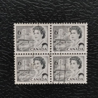 Block of four Canada, Mi.447IFx (SG 602), Used # Block of four Canada, Mi.447IFx (SG 602), Used #
