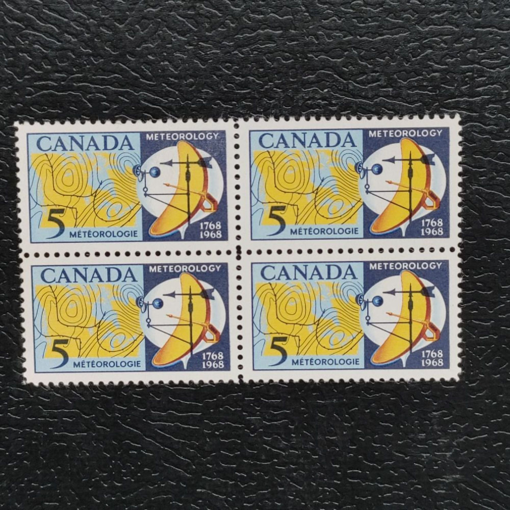 Block of four Canada, Mi.420 (SG 621), MNH Block of four Canada, Mi.420 (SG 621), MNH