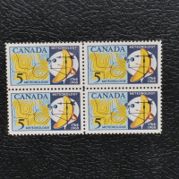 Block of four Canada, Mi.420 (SG 621), MNH Block of four Canada, Mi.420 (SG 621), MNH
