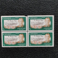 Block of four Canada, Mi.428 (SG 628), MNH