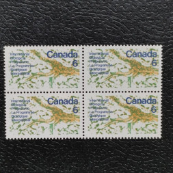 Čtyřblok Kanada, Mi.450 (SG 649)**