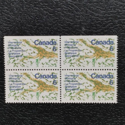 Čtyřblok Kanada, Mi.450 (SG 649)**