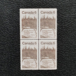 Čtyřblok Kanada, Mi.459 (SG 658)** Čtyřblok Kanada, Mi.459 (SG 658)**