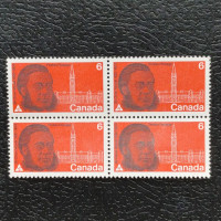 Block of four Canada, Mi.460 (SG 659), MNH Block of four Canada, Mi.460 (SG 659), MNH
