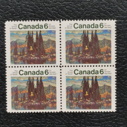 Čtyřblok Kanada, Mi.461 (SG 660)** Čtyřblok Kanada, Mi.461 (SG 660)**