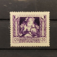 Známka ČSR, Pof.32B(*), 120h Známka ČSR, Pof.32B(*), 120h