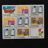 Block of stamps Canada, Mi.24Cbx (SG 66), MNH