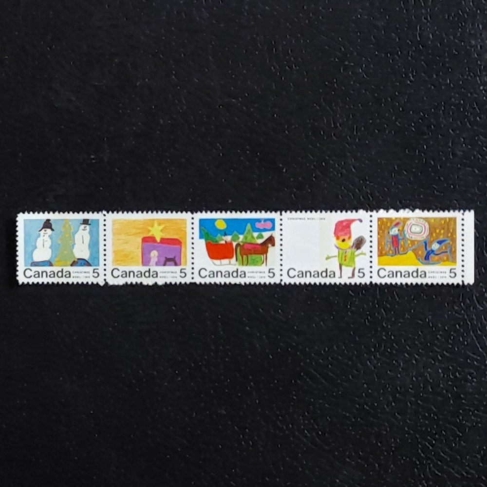 Block of stamps Canada, Mi.462x-466x (SG 661a), MNH Block of stamps Canada, Mi.462x-466x (SG 661a), MNH