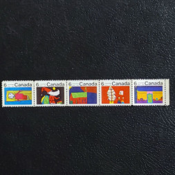 Soutisk Kanada, Mi.467yI-471yI (SG 666pa)** Soutisk Kanada, Mi.467yI-471yI (SG 666pa)**