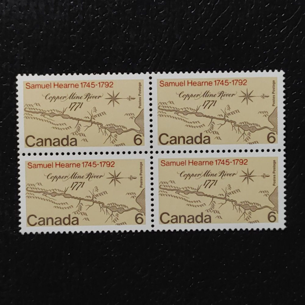 Čtyřblok Kanada, Mi.480 (SG 682)** Čtyřblok Kanada, Mi.480 (SG 682)**