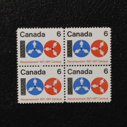 Čtyřblok Kanada, Mi.481 (SG 683)**