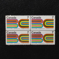Block of four Canada, Mi.485 (SG 685), MNH