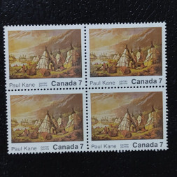 Čtyřblok Kanada, Mi.486 (SG 686)** Čtyřblok Kanada, Mi.486 (SG 686)**