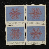 Block of four Canada, Mi.491x (SG 690), MNH Block of four Canada, Mi.491x (SG 690), MNH