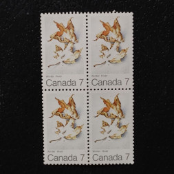 Čtyřblok Kanada, Mi.493 (SG 680)**
