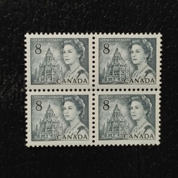 Čtyřblok Kanada, Mi.494Ax (SG 610)** Čtyřblok Kanada, Mi.494Ax (SG 610)**