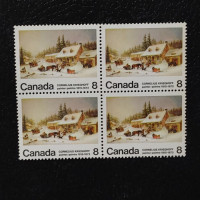 Čtyřblok Kanada, Mi.517x (SG 749)**