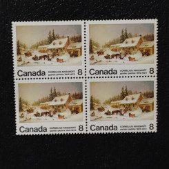 Čtyřblok Kanada, Mi.517x (SG 749)**