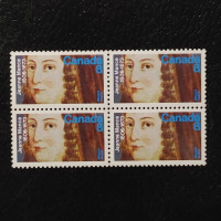 Block of four Canada, Mi.524 (SG 754), MNH Block of four Canada, Mi.524 (SG 754), MNH