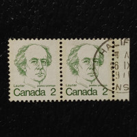 Block of 2 Canada, Mi.535A (SG 694), Used #
