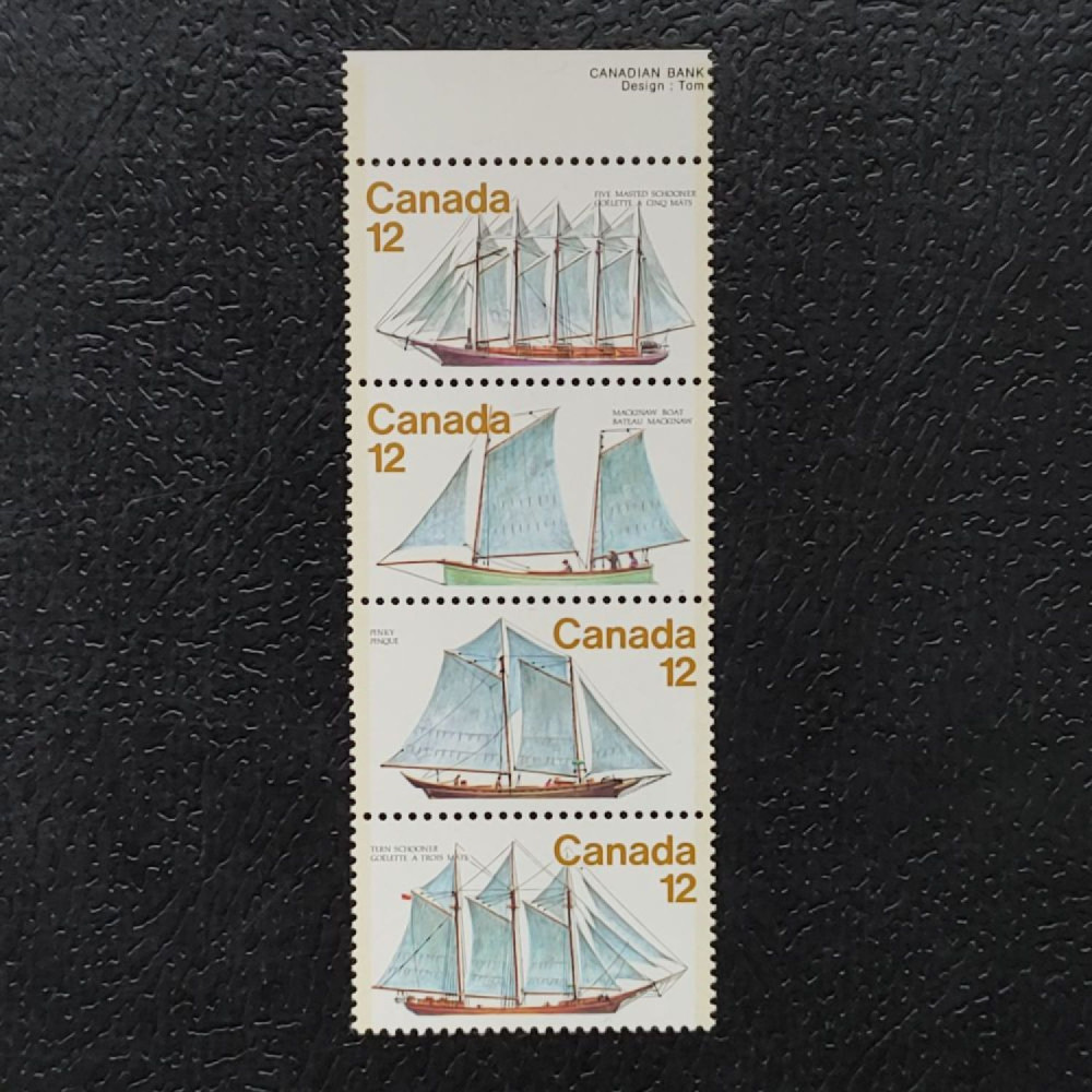 Block of stamps Canada, Mi.672-675 (SG 902a), MNH Block of stamps Canada, Mi.672-675 (SG 902a), MNH
