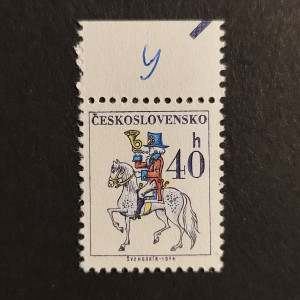 Emblémy československé pošty 1974