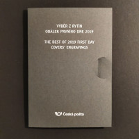 Soubor otisků rytin ČR, Pof.1022**, rytiny FDC 2019, 1,60Kčs