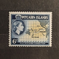 Známka Pitcairnovy ostrovy, Mi.26 (SG 24), 1P Známka Pitcairnovy ostrovy, Mi.26 (SG 24), 1P