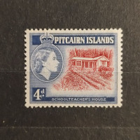 Známka Pitcairnovy ostrovy, Mi.25 (SG 23)*, 2P Známka Pitcairnovy ostrovy, Mi.25 (SG 23)*, 2P