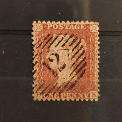 Známka Velká Británie, SG40 (Mi. 10IIbBze)# Známka Velká Británie, SG40 (Mi. 10IIbBze)#