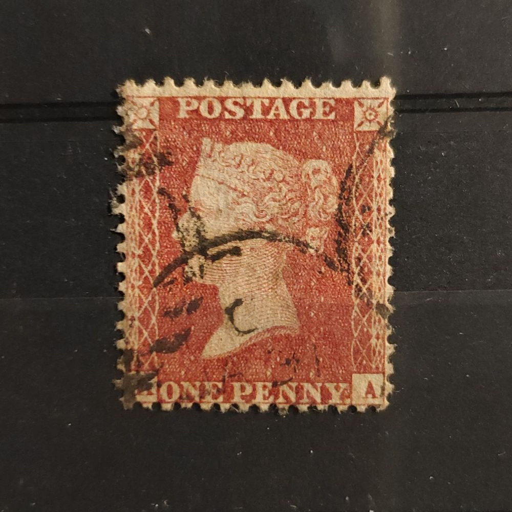 Stamp Great Britain, SG40 (Mi. 10IIbBze), Used # Stamp Great Britain, SG40 (Mi. 10IIbBze), Used #