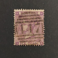 Známka Velká Británie, SG84 (Mi. 20Ib)#, 6P Známka Velká Británie, SG84 (Mi. 20Ib)#, 6P