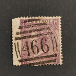 Známka Velká Británie, SG97 (Mi. 25)#, 6P Známka Velká Británie, SG97 (Mi. 25)#, 6P