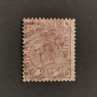 Známka Velká Británie, SG141 (Mi. 47)#, 2½P Známka Velká Británie, SG141 (Mi. 47)#, 2½P