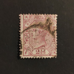 Známka Velká Británie, SG141 (Mi. 47)#, 2½P Známka Velká Británie, SG141 (Mi. 47)#, 2½P