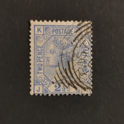 Známka Velká Británie, SG142 (Mi. 51)#, 2½P Známka Velká Británie, SG142 (Mi. 51)#, 2½P
