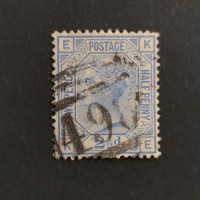 Známka Velká Británie, SG157 (Mi. 59)#, 2½P Známka Velká Británie, SG157 (Mi. 59)#, 2½P