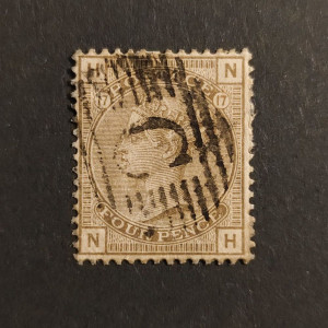 Sello Gran Bretaña, SG160 (Mi. 61), Usado #, 4P